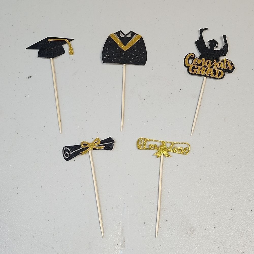 60 GRADUATION Toothpick - NEW